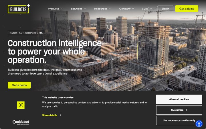 Website van Buildots