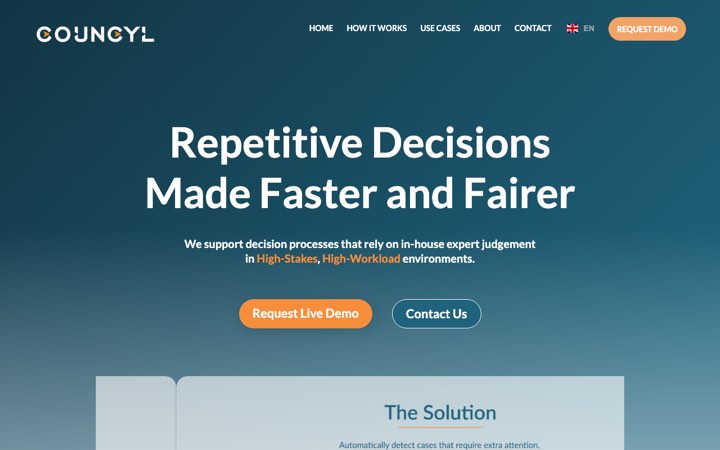 Website van Councyl