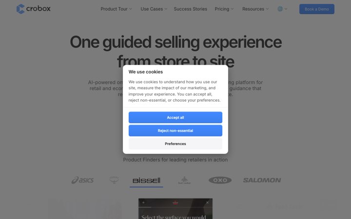 Website van Crobox