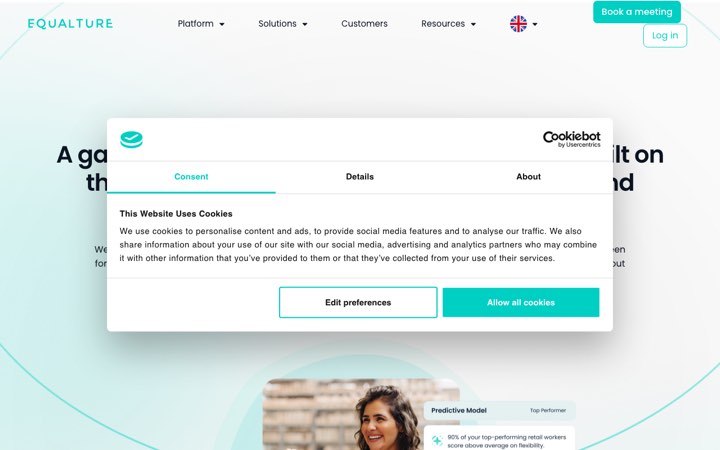 Website van Equalture