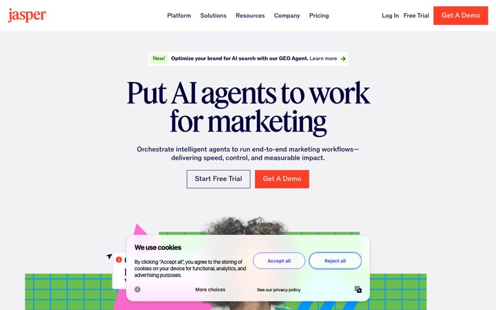 Website van Jasper