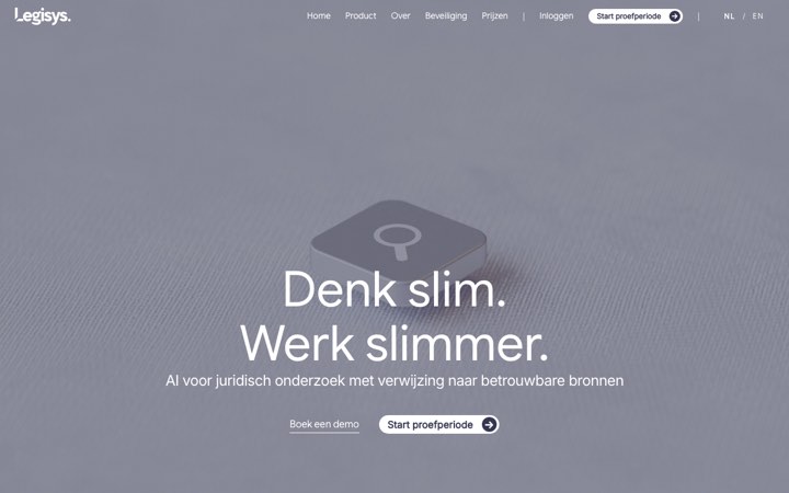Website van Legisys