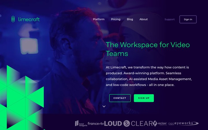 Website van Limecraft