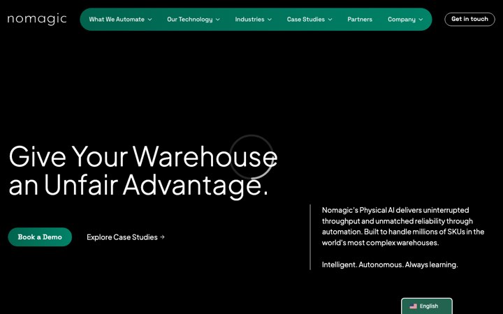 Website van Nomagic