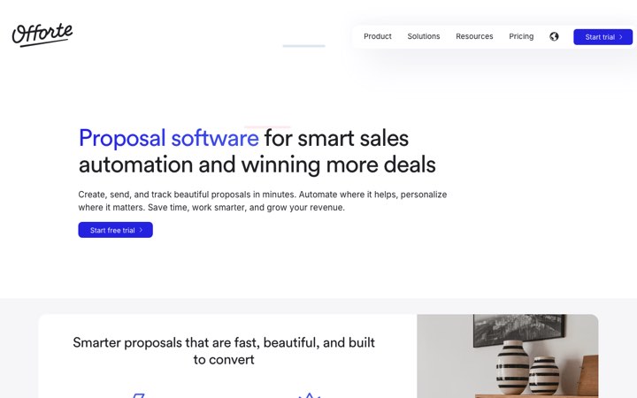 Website van Offorte