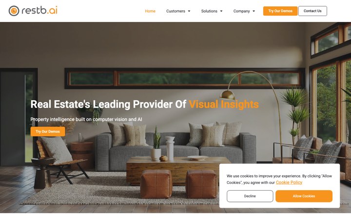 Website van Restb.ai