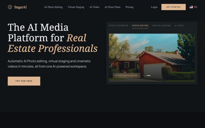 Website van Stager AI